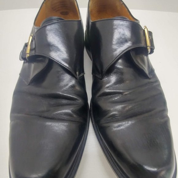 Mens Gently Used Black Dress Shoes--Size 13 main image 5
